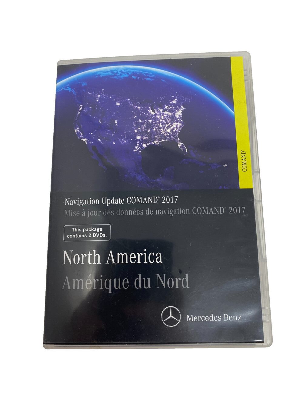Mercedes-Benz COMAND Navigation Update 2017 North America A2198272200 2 DVD Set